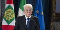 Mattarella pediu para que italianos 'não baixem a guarda' nesse momento da pandemia  Foto: ANSA / Ansa - Brasil