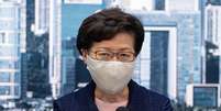 Carrie Lam anuncia adiamento de eleições em Hong Kong  Foto: EPA / Ansa - Brasil