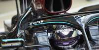 Lewis Hamilton chegou a rodar no Q2 e causou uma bandeira vermelha na sessão   Foto: Mercedes / Grande Prêmio