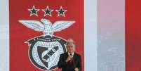 Jorge Jesus foi apresentado pelo Benfica  Foto: Divulgação/Benfica / Estadão