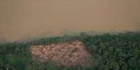 Vista aérea de área desmatada na floresta amazônica
21/08/2019
REUTERS/Ueslei Marcelino  Foto: Reuters