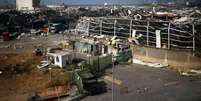 Destruição causada por explosão em área portuária de Beirute
07/08/2020 REUTERS/Hannah McKay  Foto: Reuters