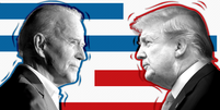 Joe Biden e Donald Trump - eleições nos EUA 2020  Foto: BBC News Brasil
