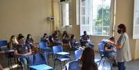 Ao todo, 123 escolas do Ensino Médio retomaram as aulas nas redes estaduais de Manaus.  Foto: Divulgação/ Seduc-Am / Estadão