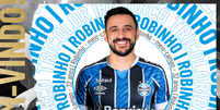 Meia Robinho é o mais novo reforço do Grêmio  Foto: Reprodução