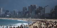 Praia de Ipanema, no Rio de Janeiro
08/08/2020
REUTERS/Pilar Olivares  Foto: Reuters