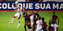 Flamengo saiu derrotado em Goiânia (Foto: Alexandre Vidal / Flamengo)  Foto: LANCE!