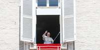 Papa Francisco rezou pelos dois países durante o Angelus  Foto: ANSA / Ansa - Brasil