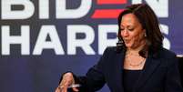 Candidata a vice-presidente dos EUA pelo Partido Democrata Kamala Harris em Wilmington, Delaware
14/08/2020 REUTERS/Carlos Barria  Foto: Reuters