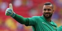 Weverton, goleiro campeão com a Seleção olímpica em 2016 (Foto:Lucas Figueiredo/Mowa Press)  Foto: Lance!