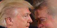 Presidente dos EUA, Donald Trump, ao lado de Steve Bannon
22/01/2017
REUTERS/Carlos Barria  Foto: Reuters