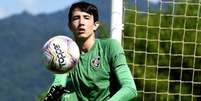 Liverpool tem negociações avançadas com o goleiro Marcelo Pitaluga, da base do Fluminense, de 17 anos (Foto: MAILSON SANTANA/FLUMINENSE FC)  Foto: Lance!