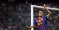 Busquets fica no Barcelona, mas não tem titularidade garantida (Foto: CRISTINA QUICLER / AFP)  Foto: Lance!