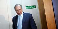 Paulo Guedes, ministro da Economia, durante coletiva em Brasília REUTERS/Adriano Machado  Foto: Reuters