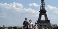 Uso de máscaras será obrigatório em Paris  Foto: EPA / Ansa
