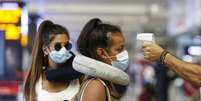 Movimento na Estação ferroviária Termini, em Roma, na Itália, onde a temperatura corporal dos passageiros está sendo aferida como forma de conter a disseminação do novo coronavírus  Foto: Cecília Fabiano/Dia Esportivo / Estadão