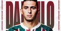 Fluminense anuncia a contrata&atilde;o de Danilo Barcelos  Foto: Divulga&ccedil;&atilde;o / Estad&atilde;o
