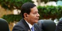 Vice-presidente Hamilton Mourão durante visita a Pequim
24/05/2019 REUTERS/Florence Lo/Pool  Foto: Reuters