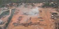Vista aérea de madeira cortada da Amazônia perto de Porto Velho
14/08/2020 REUTERS/Ueslei Marcelino  Foto: Reuters