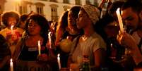 Protesto contra violência policial no Rio de Janeiro: "vítimas são na grande maioria a população negra, jovem, favelada"   Foto: DW / Deutsche Welle