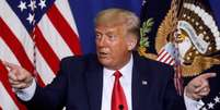 Presidente dos EUA, Donald Trump, durante visita a Kenosha, no Estado do Wisconsin
01/09/2020 REUTERS/Leah Millis  Foto: Reuters