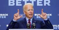 Candidato democrata à Presidência dos EUA, Joe Biden
04/09/2020
REUTERS/Kevin Lamarque  Foto: Reuters
