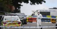 Esfaqueamentos mataram ao menos uma pessoa e deixaram sete feridas na cidade de Birmingham  Foto: EPA / Ansa - Brasil