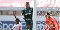 Gabriel Veron voltou com gol e assistência após seis meses  Foto: Cesar Greco/Palmeiras