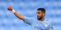 Mahrez é um dos jogadores do Manchester City com coronavírus  Foto: Michael Regan / Reuters