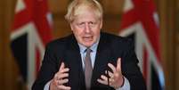 Primeiro-ministro britânico, Boris Johnson, dá entrevista coletiva
09/09/2020
Stefan Rousseau/Pool via REUTERS  Foto: Reuters