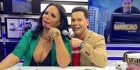 Luisa Marilac e Marcão de Povo dão show de bom humor ao comentar a intimidade das celebridades   Foto: Reprodução