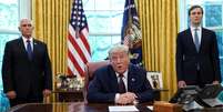 Presidente dos EUA, Donald Trump
11/09/2020
REUTERS/Kevin Lamarque  Foto: Reuters