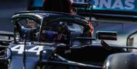 Lewis Hamilton não conseguiu superar o companheiro Valtteri Bottas nas sessões desta sexta-feira   Foto: Mercedes / Grande Prêmio