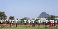 Elenco recebeu metade do salário referente a julho (Foto: LUCAS MERÇON / FLUMINENSE F.C.)  Foto: LANCE!