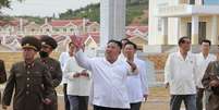 Líder da Coreia do Norte, Kim Jong Un. 14/9/2020. KCNA via REUTERS     Foto: Reuters