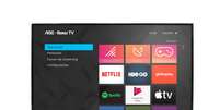 A Roku TV, que &eacute; fabricada pela AOC, chegou ao Brasil em janeiro deste ano  Foto: Divulga&ccedil;&atilde;o