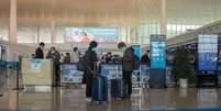 Aeroporto de Wuhan recebeu primeiro voo internacional desde 23 de janeiro  Foto: EPA / Ansa - Brasil