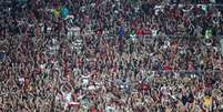 Torcedores do Flamengo lotam o Maracanã em jogo contra o Ceará pelo Campeonato Brasileiro do ano passado
27/11/2019
REUTERS/Sergio Moraes  Foto: Reuters