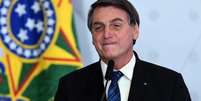 Sem citar nomes, o presidente da República, Jair Bolsonaro, também alfinetou o governador João Doria  Foto: EDU ANDRADE/FATOPRESS / Estadão Conteúdo