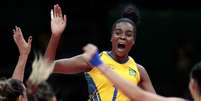 Fabiana é bicampeã olímpica pela seleção brasileira de vôlei  Foto: Divulgação/COB / Estadão Conteúdo