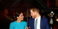 Príncipe britânico Harry e sua esposa Meghan em Londres
05/03/2020 REUTERS/Hannah McKay  Foto: Reuters