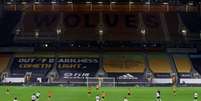 Estádios vazios dão a tônica do Campeonato Inglês na temporada (NICK POTTS / AFP)  Foto: Lance!