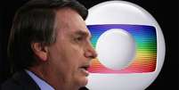 Bolsonaro critica o tom realista dos telejornais da Globo na cobertura das mortes por covid-19 e o distanciamento social propagado pela emissora   Foto: Divulgação