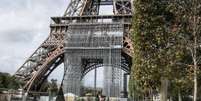 Torre Eiffel ficou fechada por cerca de duas horas  Foto: EPA / Ansa