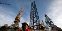 Plataforma da Seadrill. REUTERS/Luis Enrique Ascui/File Photo  Foto: Reuters