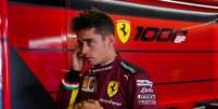 Charles Leclerc ficou apenas com décimo melhor tempo do dia   Foto: Ferrari / Grande Prêmio