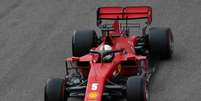 Vettel sofreu forte acidente na segunda parte da classificação e ficou mesmo em 15º   Foto: AFP / Grande Prêmio