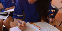 OCDE encontrou relação entre desempenho dos estudantes no Pisa e práticas do cotidiano da escola  Foto: Elsa Fiuza Ag Brasilia / BBC News Brasil