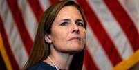 Juíza Amy Coney Barrett, em Washington
 29/9/2020 Demetrius Freeman/Pool via REUTERS  Foto: Reuters