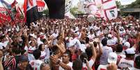 Independente, a principal organizada do São Paulo, convocou protesto para a manhã do próximo sábado (Foto: Rubens Chiri/São Paulo)  Foto: Lance!